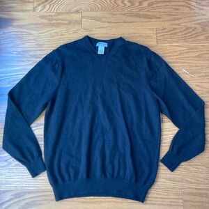 Davis & Squire Mens 100% Merino Wool Pullover Sweater-Medium